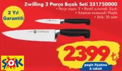 ZWİLLİNG 2 PARÇA BIÇAK SETİ 351750000